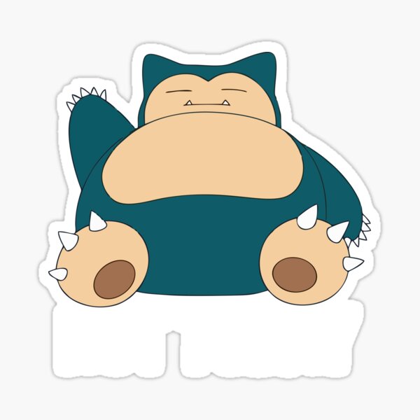 Digital Drawing & Illustration Cute Kawaii Normal Pokemon Snorlax ...