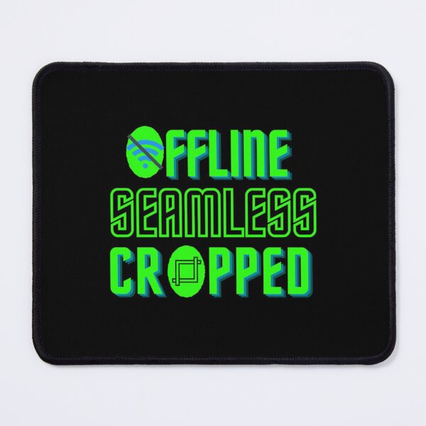 Item preview, Offline Seamless Cropped   designed and sold by ZachHartArtCo.