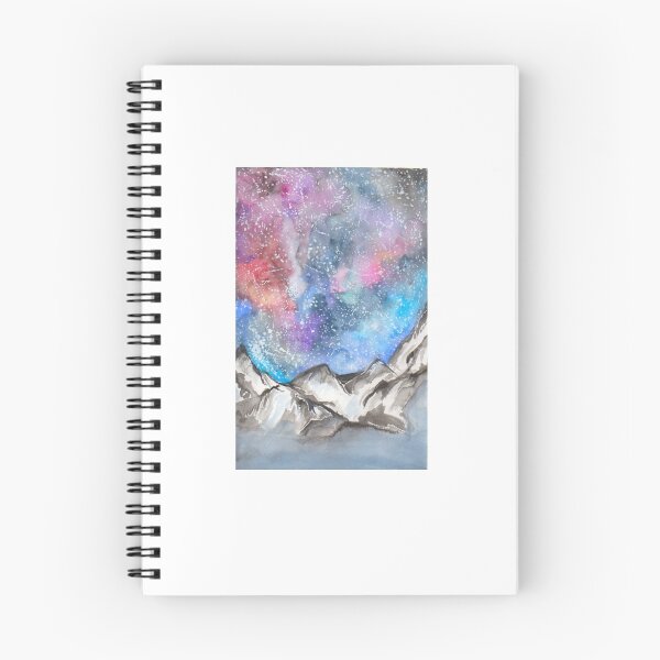 Artikelvorschau, Bergabende - Aquarell entworfen und verkauft von emiartss.