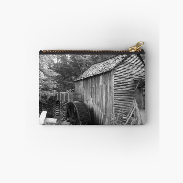 Item preview, Cades Cove Mill in Black & White designed and sold by CatKV.