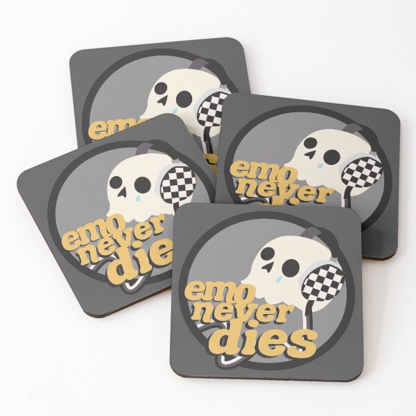 Item preview, emo never dies grey designed and sold by racharanha.