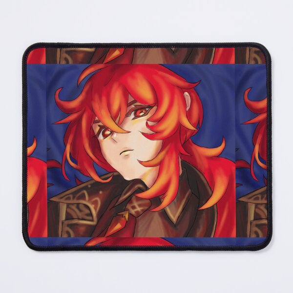Item preview, Smirking Diluc designed and sold by thedelkartist.
