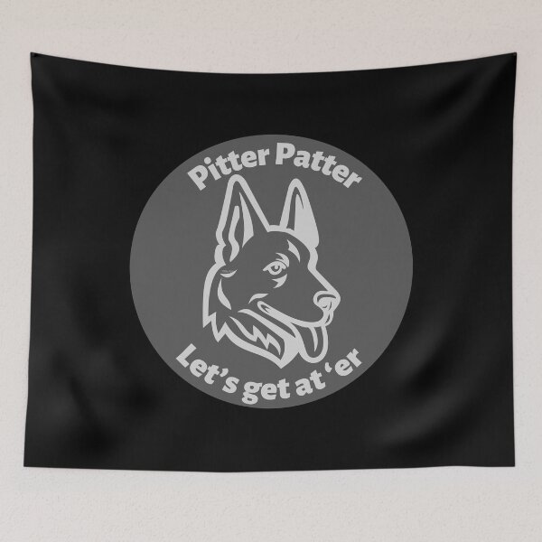 Item preview, LK Pitter Patter Let’s get at ‘er designed and sold by barronangMedia.