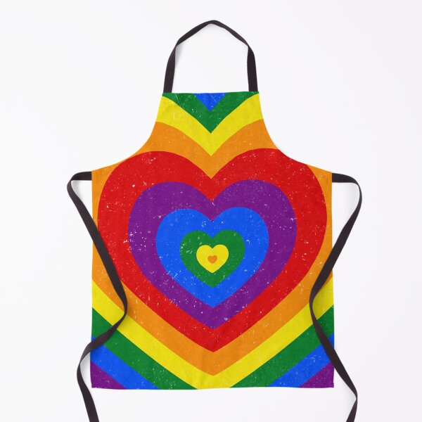 Item preview, Retro LGBTQ+ Hearts designed and sold by AdelinePurdy.