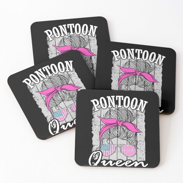 Item preview, Pontoon Queen Mom Funny Lake Life designed and sold by Stronzi.