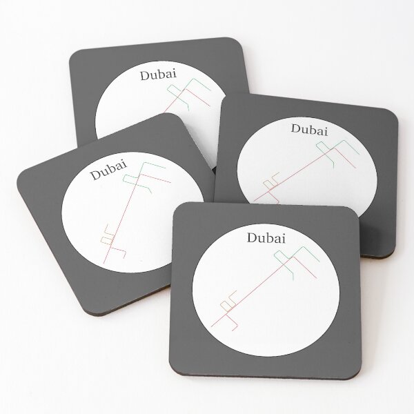 Item preview, Dubai metro map designed and sold by FethiC.
