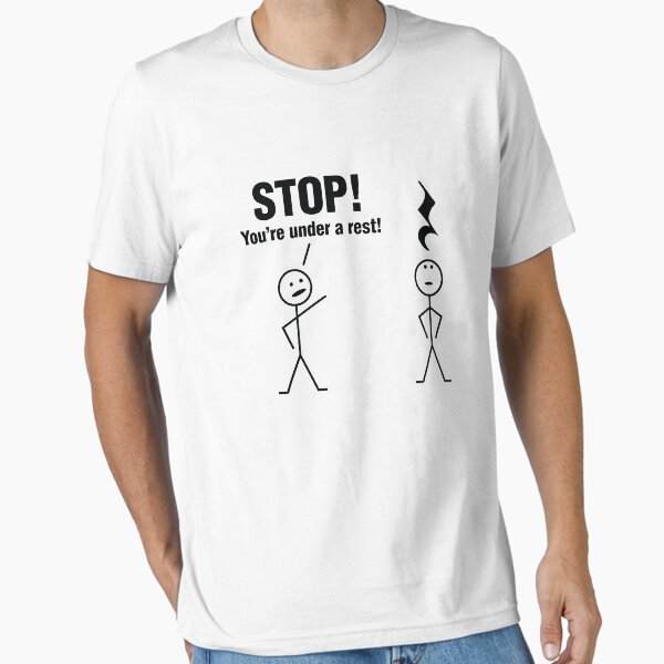 Item preview, Stop! You're under a rest! designed and sold by OffensiveFun.