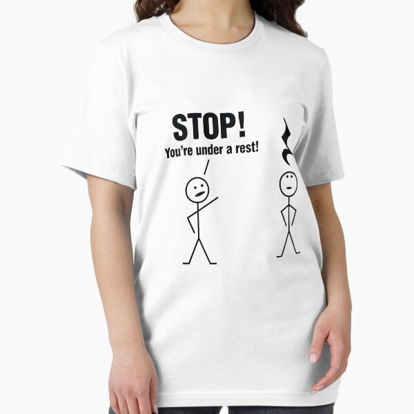 Item preview, Stop! You're under a rest! designed and sold by OffensiveFun.