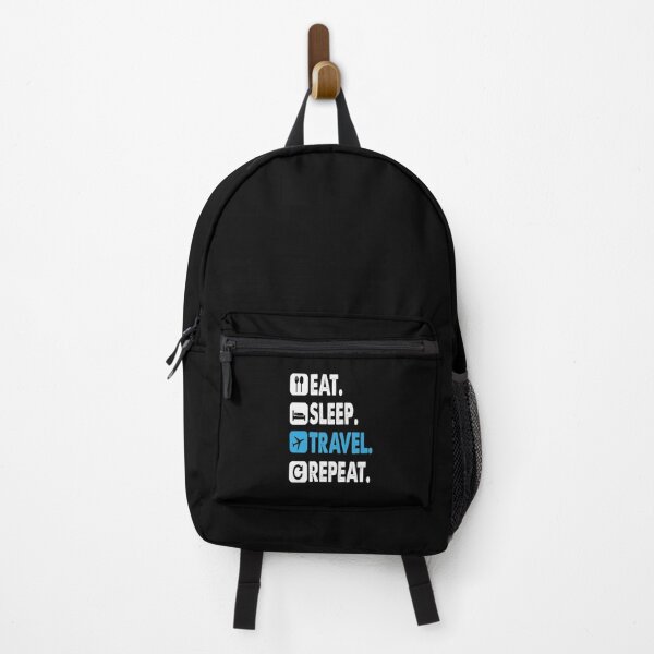 Item preview, Funny Travel Gift, Eat Sleep Travel Repeat designed and sold by BTGTEES.