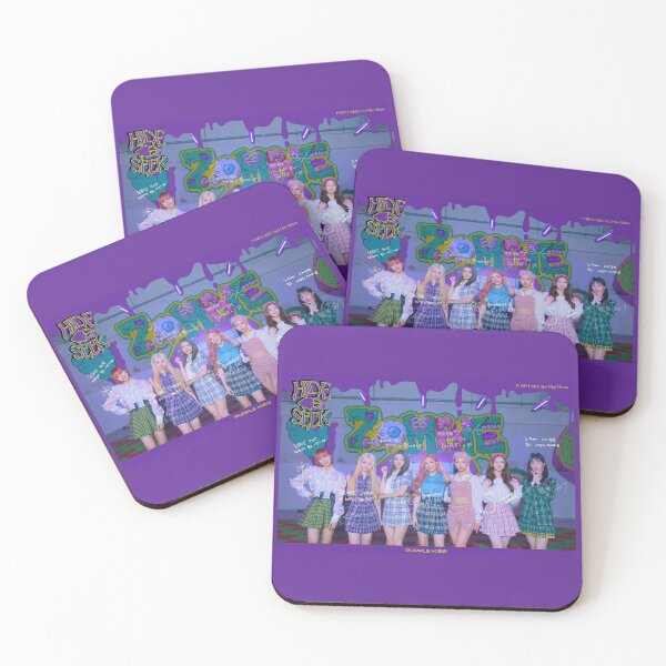 Item preview, Purple Kiss - Zombie - Group poster designed and sold by Nice--Things.
