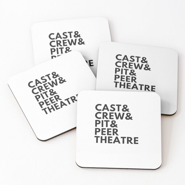 Item preview, Cast& Crew& Pit& Peer Theatre designed and sold by offthelake.