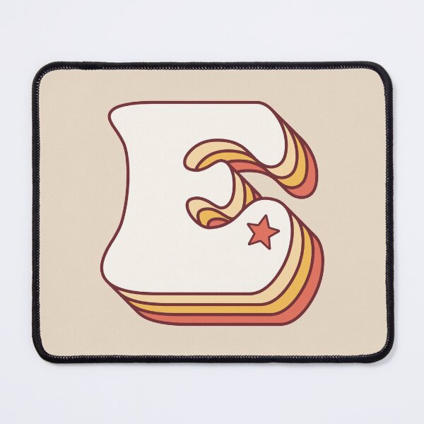 Item preview, Letter E Retro designed and sold by OkihanaShop.