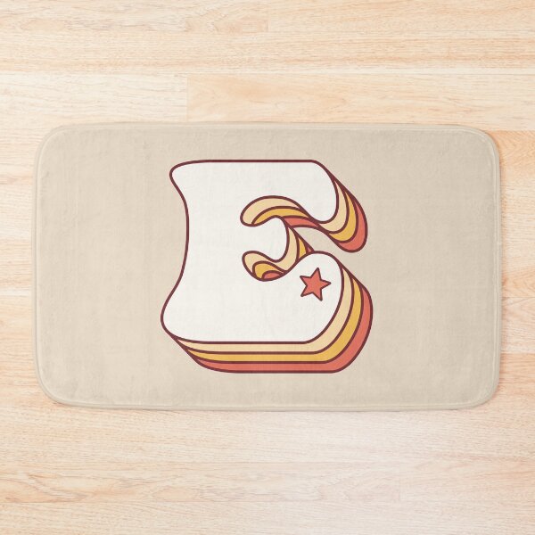 Item preview, Letter E Retro designed and sold by OkihanaShop.