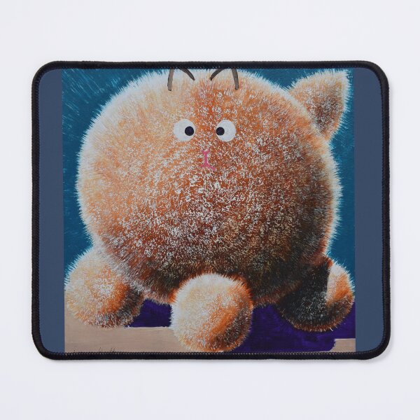 Item preview, Fluffed up cat designed and sold by pufballcat.