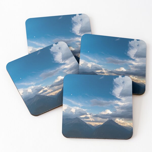 Item preview, Stormy clouds over the mountains of Valle d'Aosta designed and sold by zakaz86.