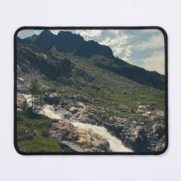 Item preview, The beautiful mountains and lakes over La Thuile in a summer day designed and sold by zakaz86.
