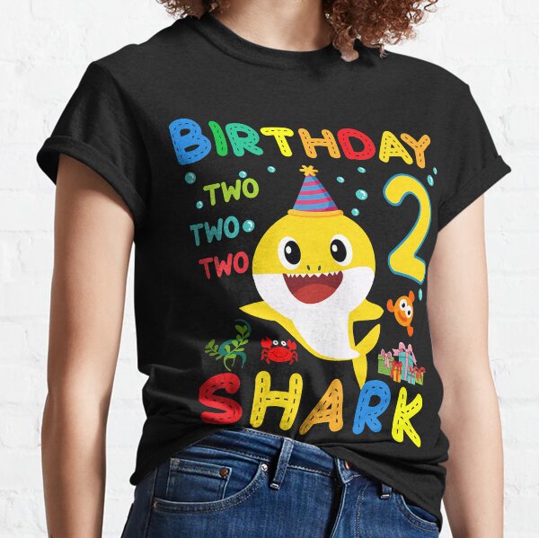 Kids Baby Shark 1 Years Old 1st Birthday Doo Doo Doo T-Shirt Sticker for  Sale by AnhornBlaz