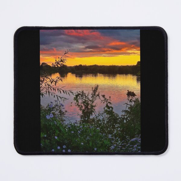 Item preview, Sunset over Bury Lake, Rickmansworth  designed and sold by jonfun1.
