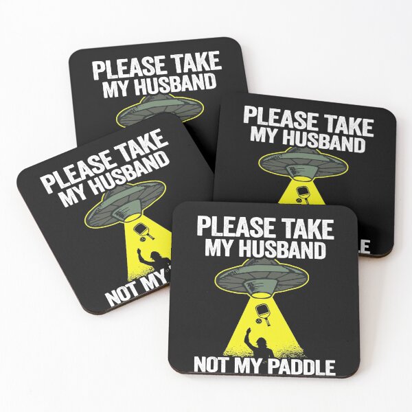 Item preview, Please Take My Husband Not My Paddle Funny Pickleball designed and sold by Stronzi.