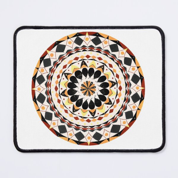 Item preview, Meditational decorative colorful mandala designed and sold by BiancaPrintShop.