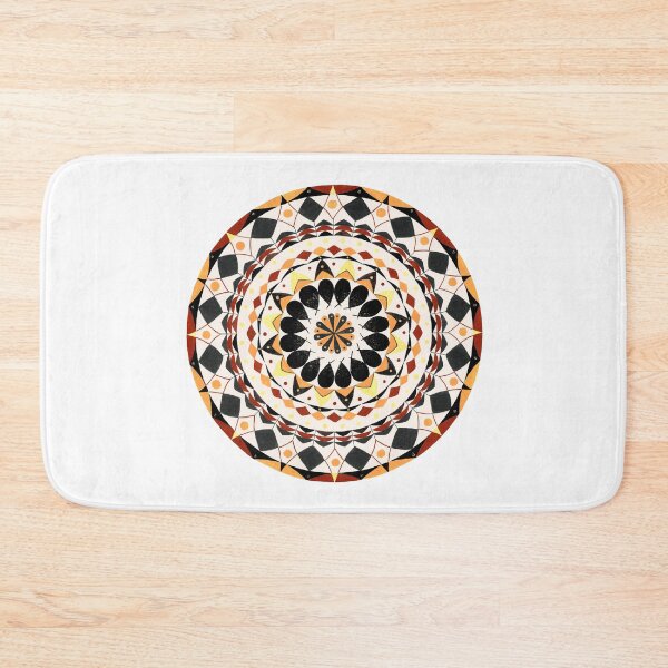 Item preview, Meditational decorative colorful mandala designed and sold by BiancaPrintShop.