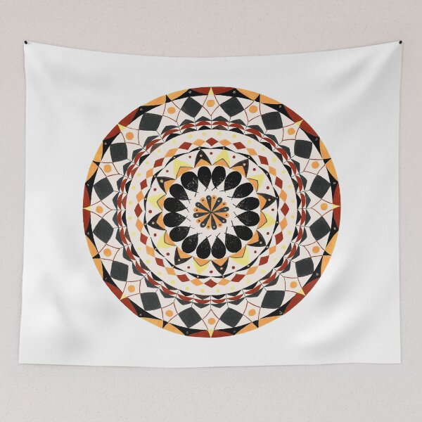 Item preview, Meditational decorative colorful mandala designed and sold by BiancaPrintShop.