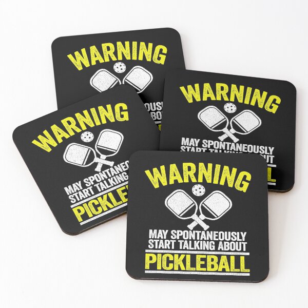 Item preview, Warning May Spontaneously Start Talking About Pickleball Funny Pickleball designed and sold by Stronzi.