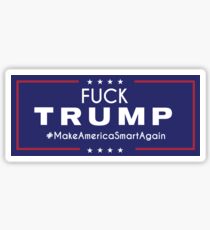 Fuck Trump merchandise Sticker