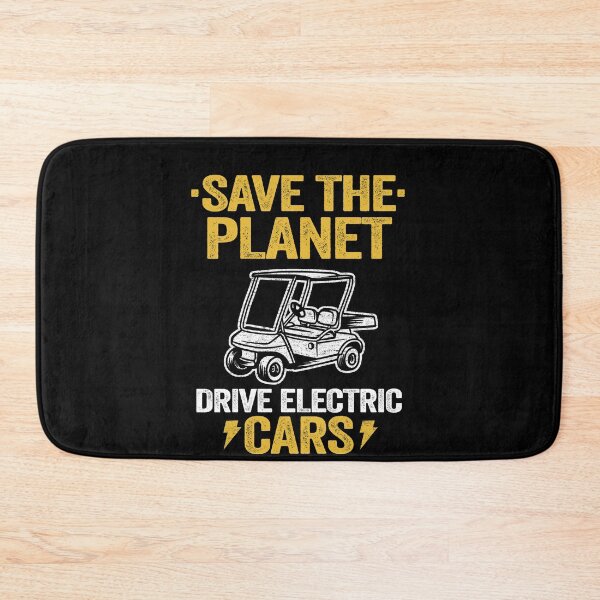 Item preview, Golf Cart Save The Planet Drive Electric Cars designed and sold by Stronzi.