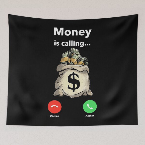 Item preview, Money Calling Gang Ster Entrepreneur Christmas Hip Hop Gift . designed and sold by Stockebrand.