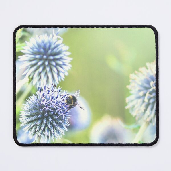Item preview, Globe thistles and a bee designed and sold by Amalus-files.