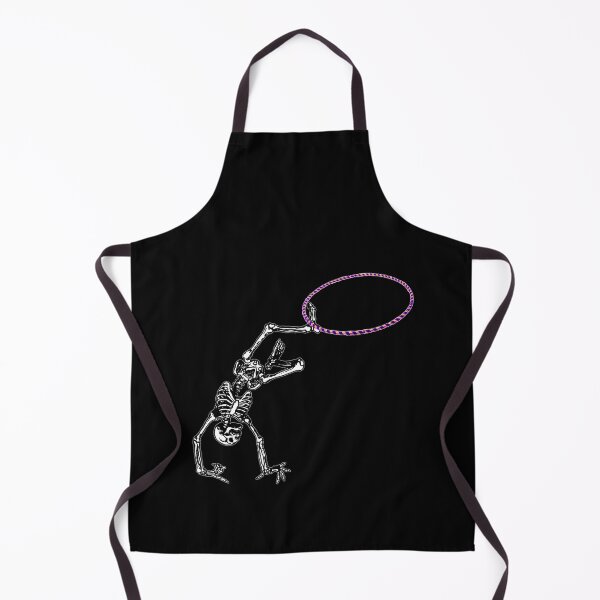 Item preview, Dancing Foot Hooping Skeleton | Halloween Spooky | Hula Hoop Flow Circus Arts Gymnastics designed and sold by KreativeLaedy.