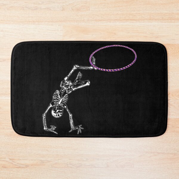 Item preview, Dancing Foot Hooping Skeleton | Halloween Spooky | Hula Hoop Flow Circus Arts Gymnastics designed and sold by KreativeLaedy.