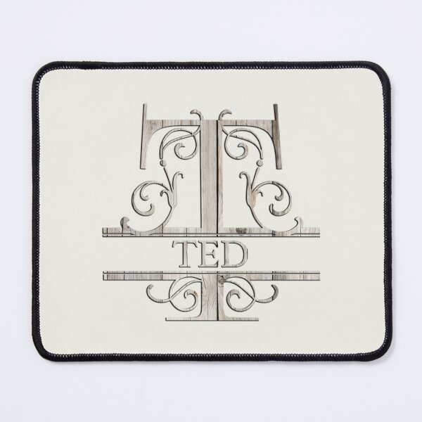 Item preview, Ted Name - Wood Style Monogram Letter The Ted Name Gift For Ted designed and sold by GappleP.