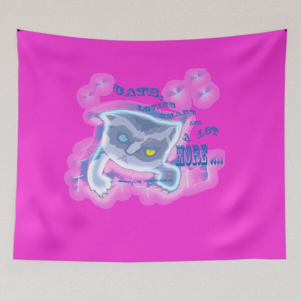Item preview, Cat in the wall designed and sold by Diola Sotelo.