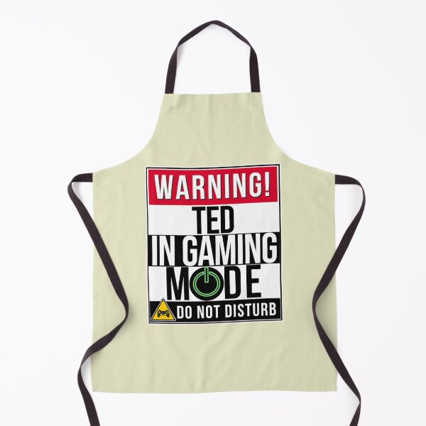 Item preview, Warning Ted In Gaming Mode - Funny Gamer designed and sold by GappleP.