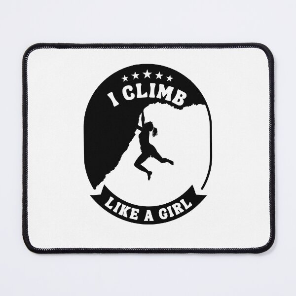 Item preview, I Climb Like a Girl designed and sold by arndesign.
