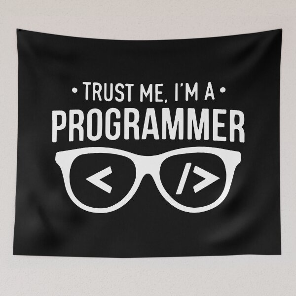 Item preview, Trust me Im a programmer designed and sold by designdroplet.