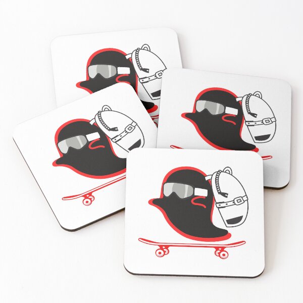 Item preview, Ghost Halloween Skateboarder designed and sold by MYNTLYF.