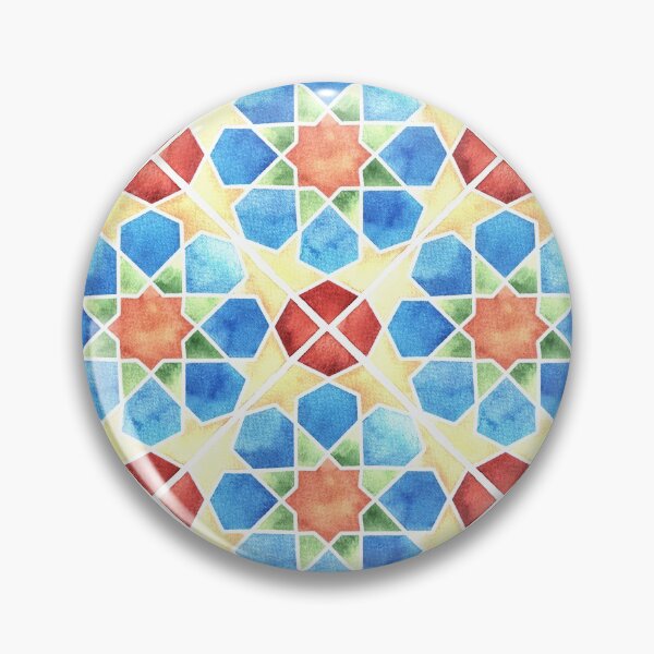 Item preview, Islamic Geometric Pattern designed and sold by Pink Pastel Studio.