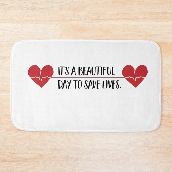 Item preview, It's a beautiful day to save lives designed and sold by Vectorqueen.