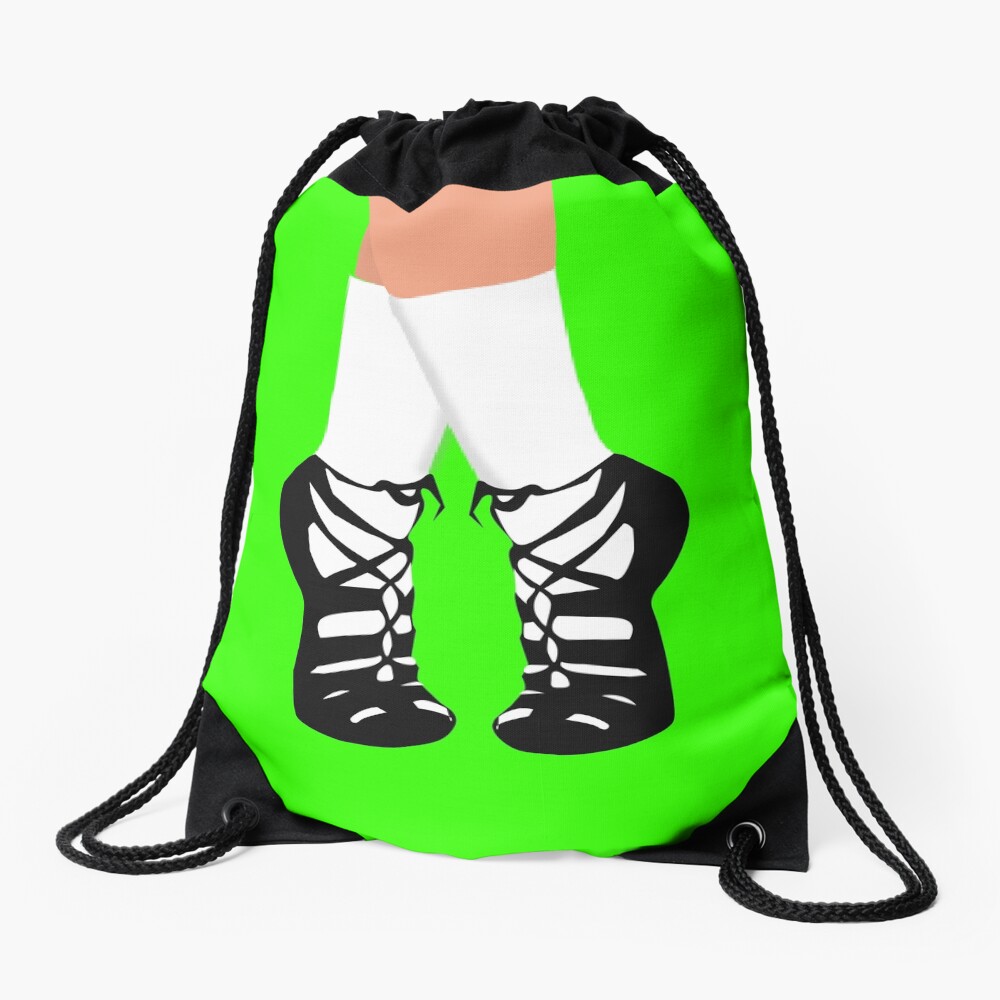 IRISH DANCE Drawstring Bag