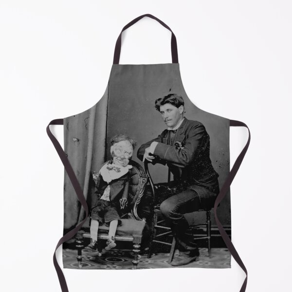 Item preview, Victorian Man With His Ventriloquist Dummy designed and sold by TheWitchsWolf.