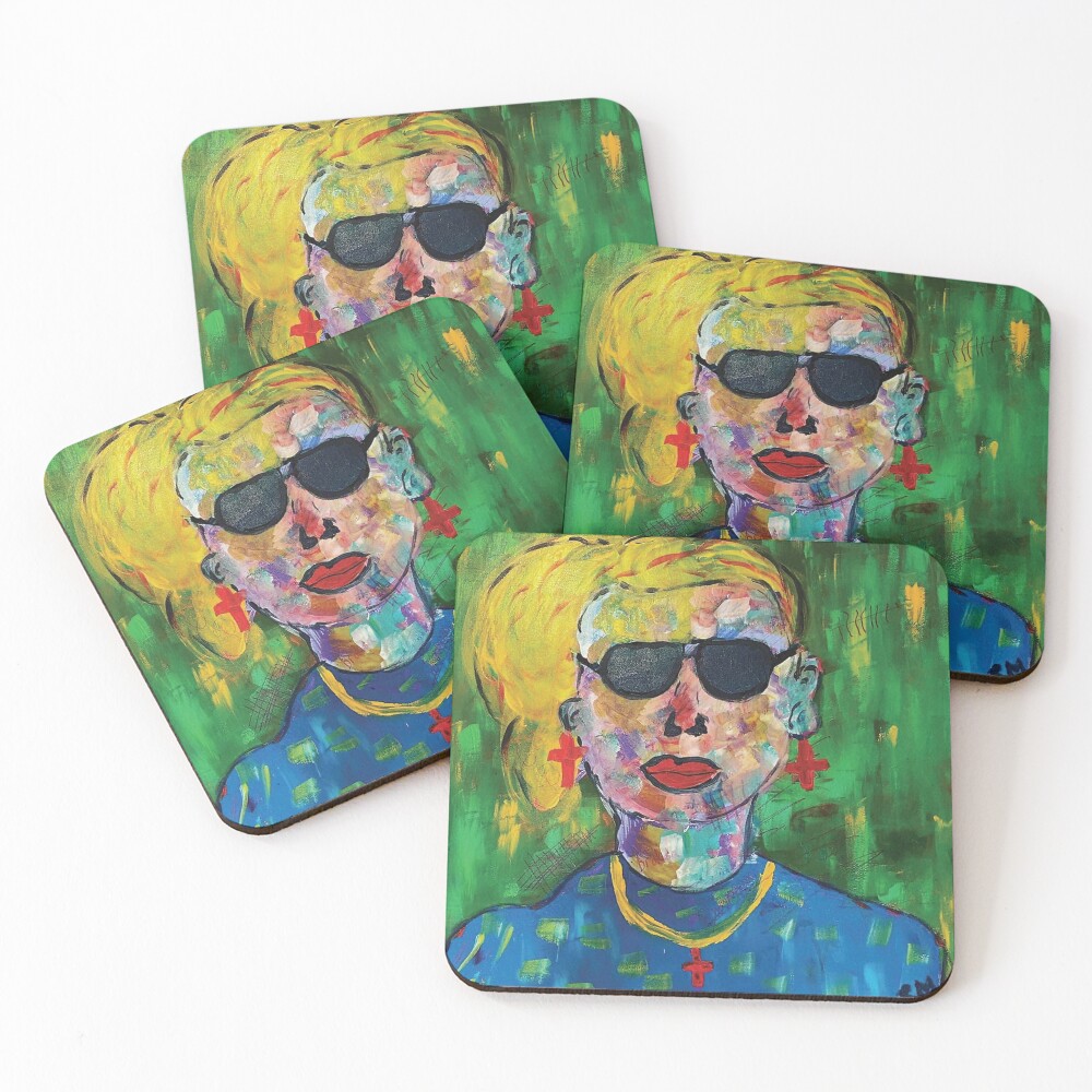 Item preview, Coasters (Set of 4) designed and sold by RandaRubyRed.