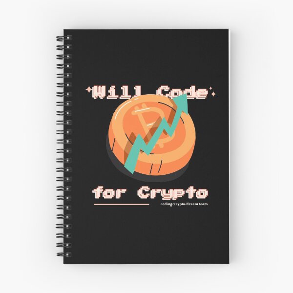 Item preview, Will Code for Crypto - Crypto Developer designed and sold by Shirtlify.