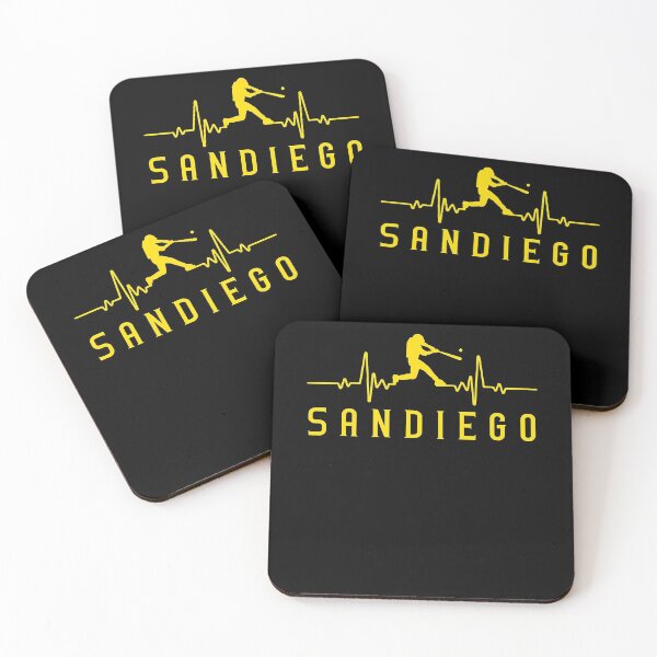Artikelvorschau, San Diego Baseball Heartbeat SD Game Day Padre. entworfen und verkauft von Stockebrand.