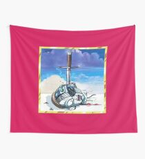 DBZ X Kanye Album Art Wall Tapestry