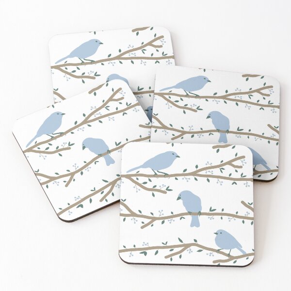 Item preview, Blue Birds designed and sold by PeachPaisleyPro.