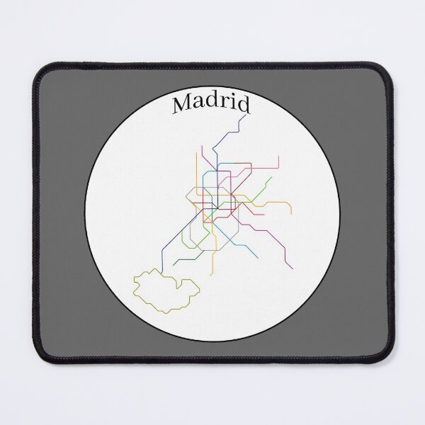 Item preview, Plano del metro de Madrid designed and sold by FethiC.