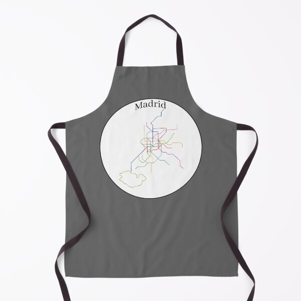 Item preview, Madrid subway map designed and sold by FethiC.